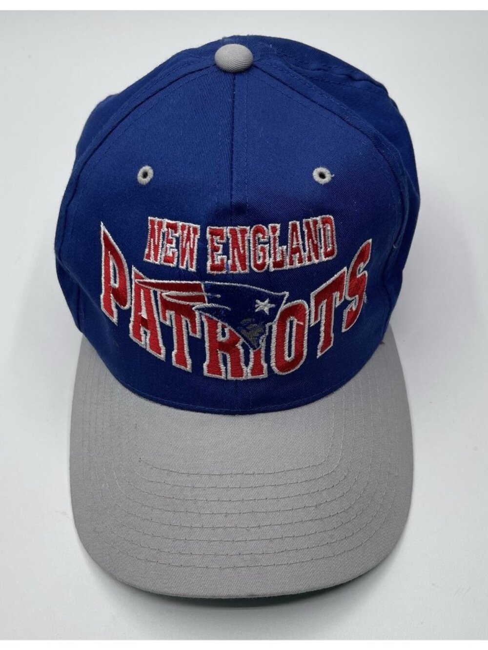 Vintage New England Patriots Hat Cap Snapback Team NFL 80's 90's Embroidered